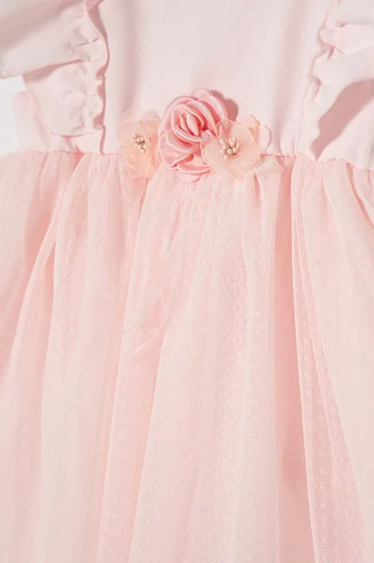 ružová Dievčenské bavlnené šaty Jamiks