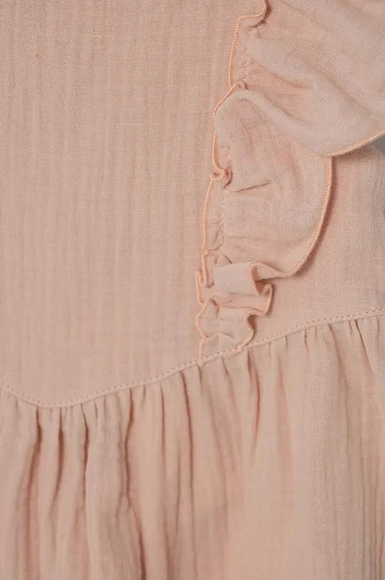 Dievčenské bavlnené šaty Jamiks 100 % Organická bavlna