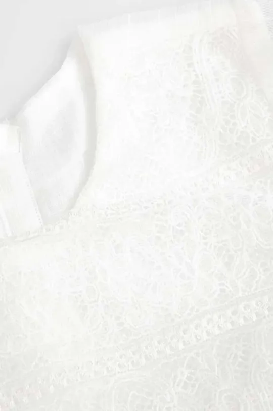 bela Obleka za dojenčka Coccodrillo