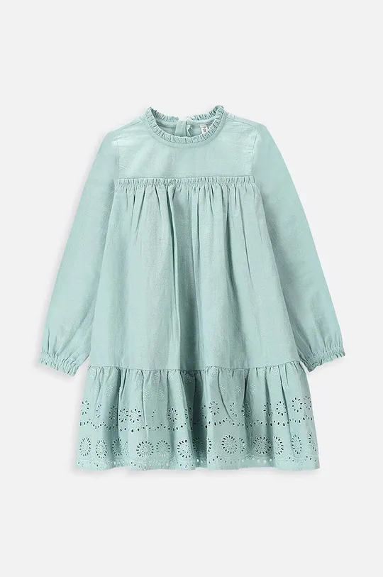 Παιδικό φόρεμα Coccodrillo πράσινο