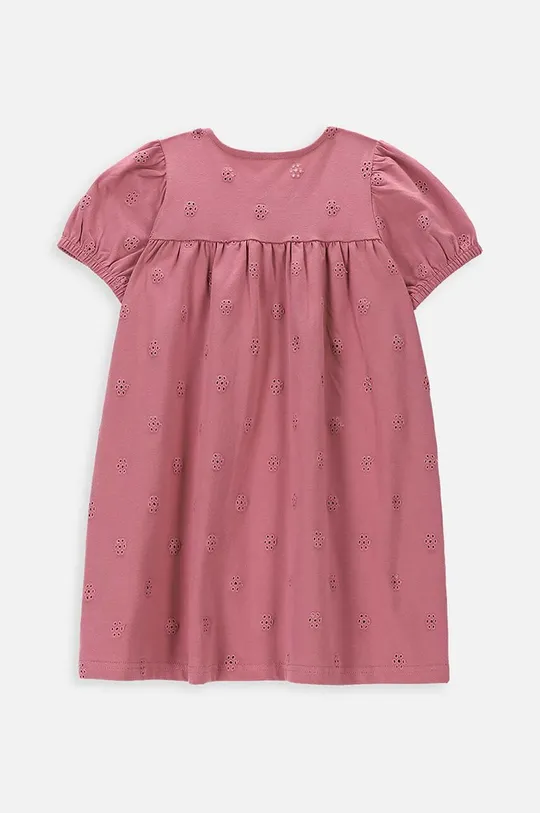 Otroška obleka Coccodrillo roza