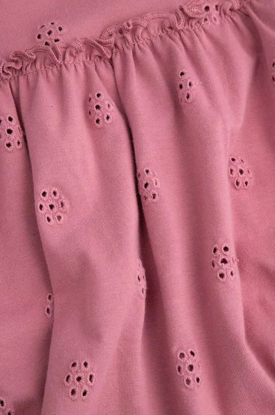 roza Otroška obleka Coccodrillo