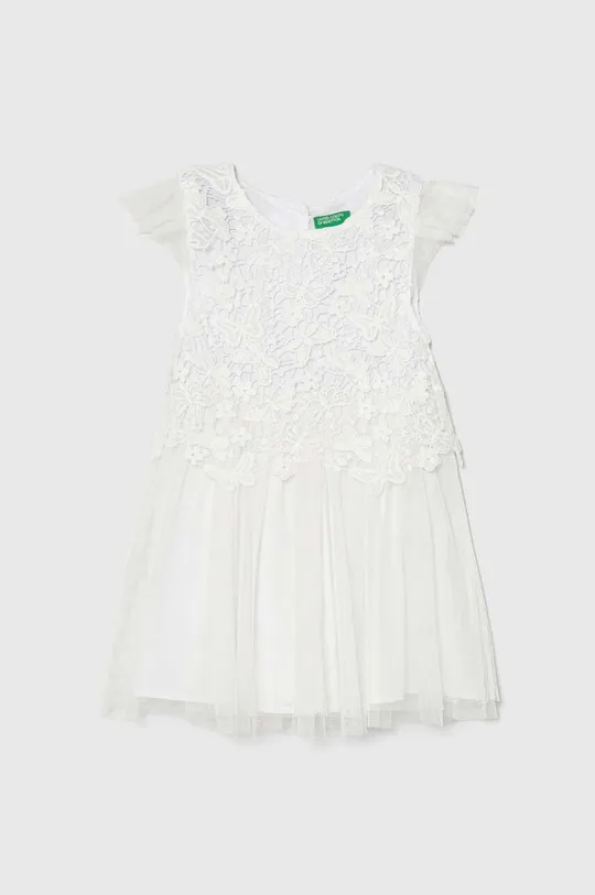 белый Детское платье United Colors of Benetton Для девочек