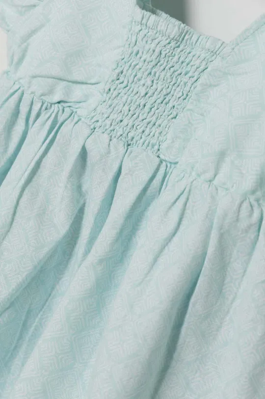 Παιδικό λινό φόρεμα United Colors of Benetton Κύριο υλικό: 55% Λινάρι, 45% Βαμβάκι Φόδρα: 100% Βαμβάκι