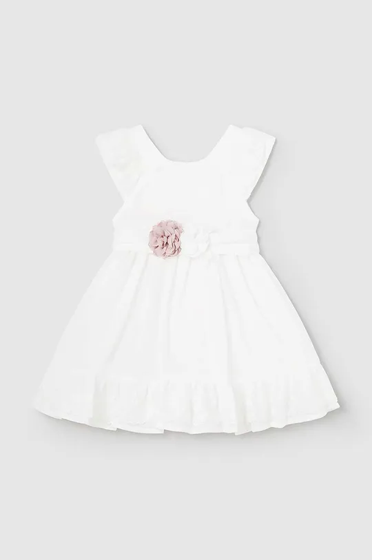 Φόρεμα μωρού Mayoral λευκό