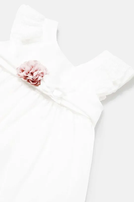 biały Mayoral sukienka niemowlęca