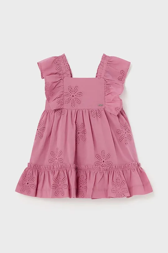 różowy Mayoral sukienka niemowlęca Dziewczęcy