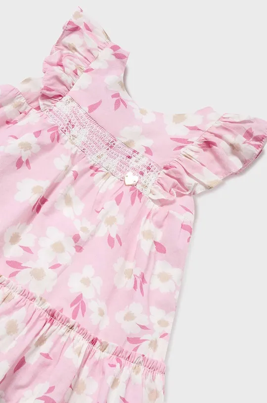 Pamučna haljina za bebe Mayoral 100% Pamuk