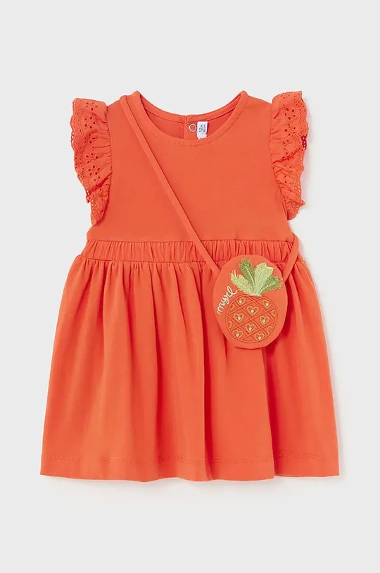 oranžna Obleka za dojenčka Mayoral Dekliški