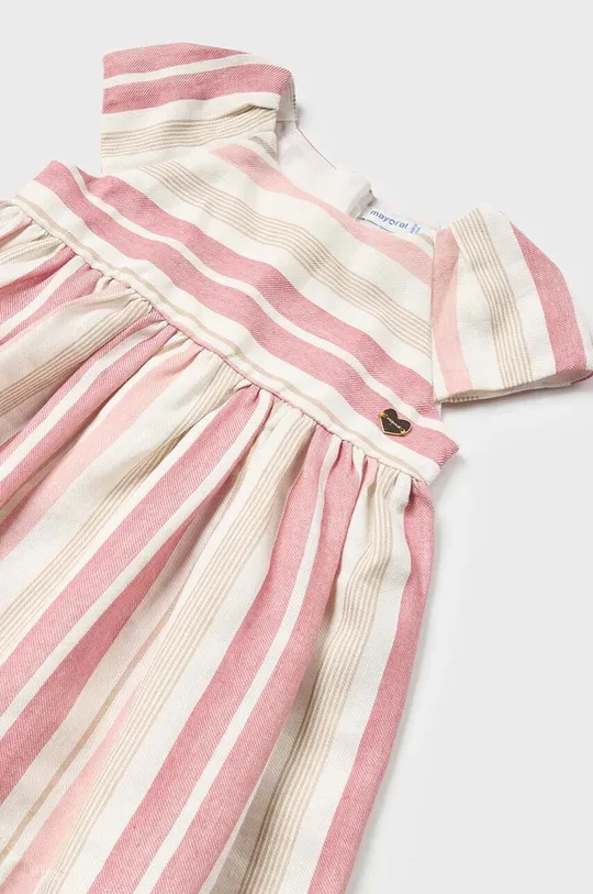 Φόρεμα μωρού Mayoral Κύριο υλικό: 98% Βαμβάκι, 2% Μεταλλικές ίνες Φόδρα: 100% Βαμβάκι