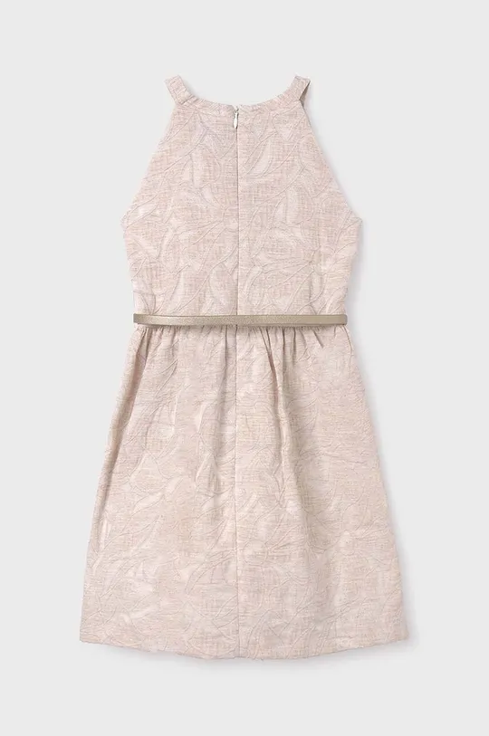 Dievčenské šaty Mayoral 1. látka: 75 % Polyester, 25 % Bavlna 2. látka: 77 % Bavlna, 23 % Polyester