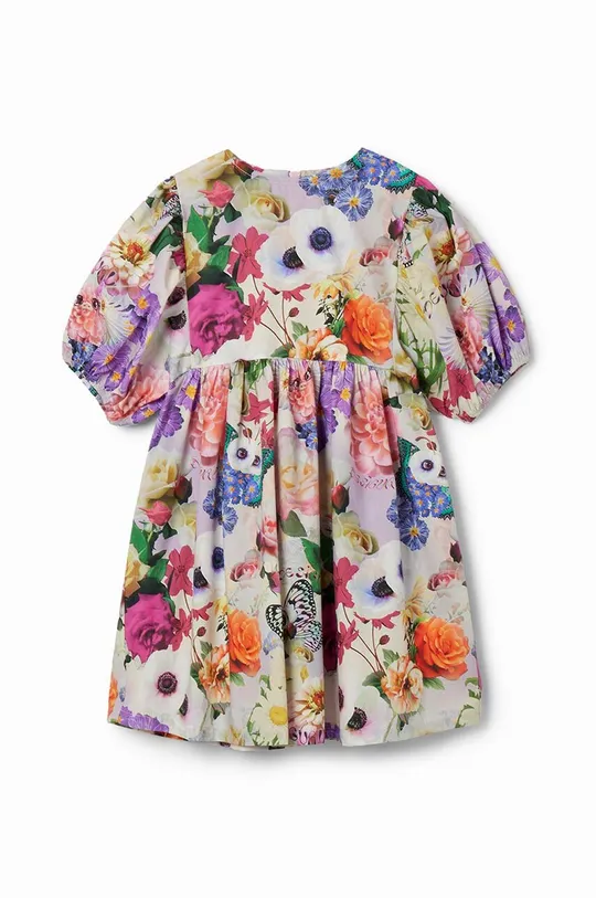 Παιδικό βαμβακερό φόρεμα Desigual πολύχρωμο
