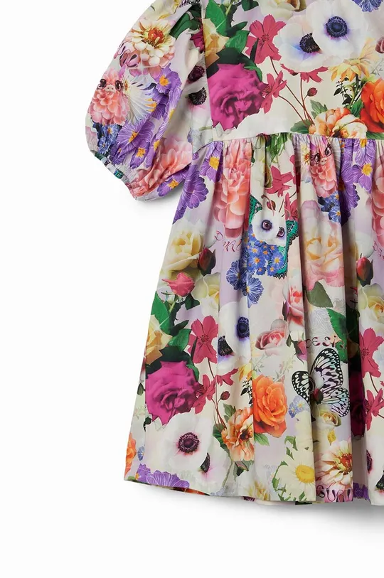 multicolore Desigual vestito di cotone bambina
