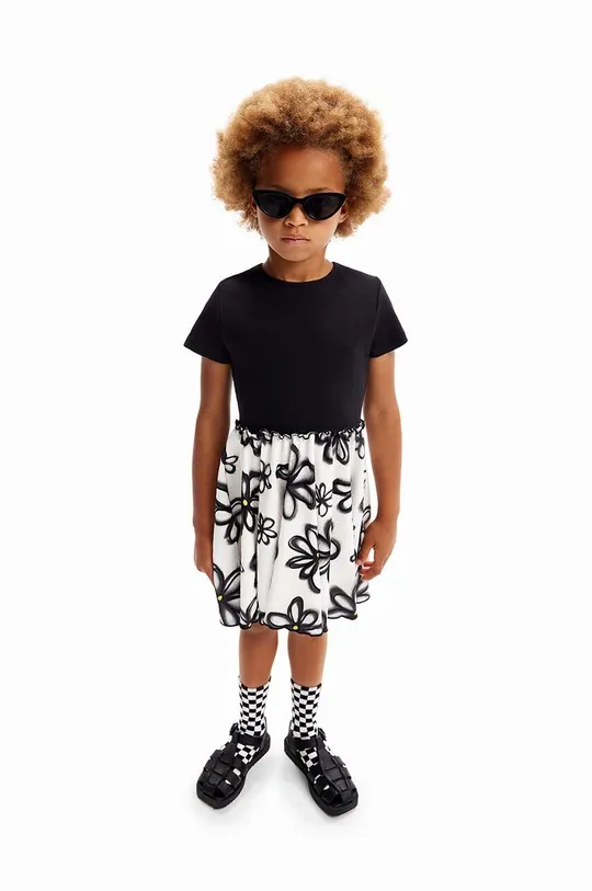 чёрный Детское платье Desigual Для девочек