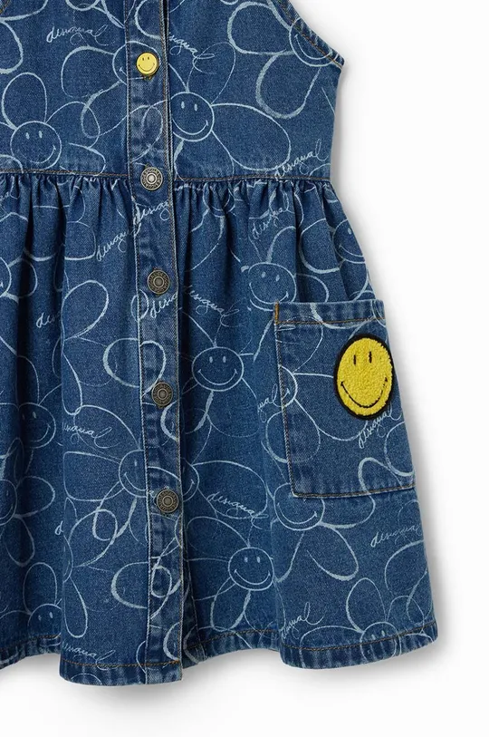 голубой Детское джинсовое платье Desigual