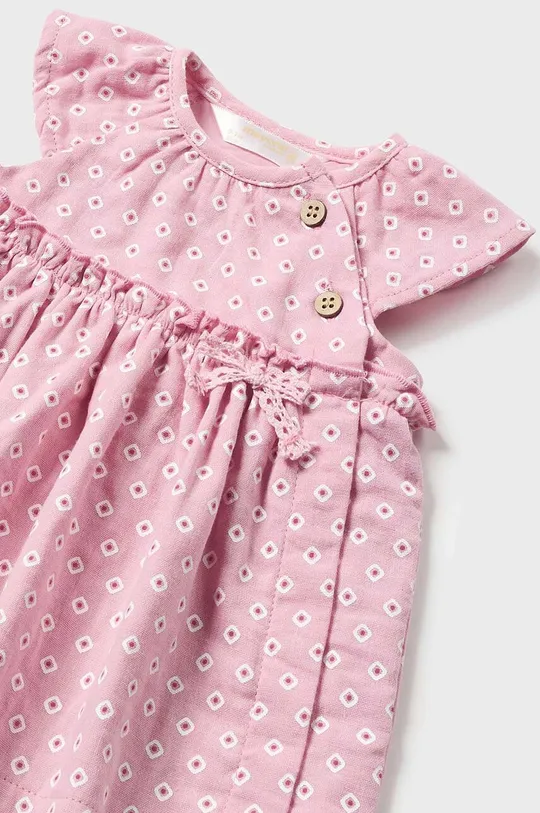 Pamučna haljina za bebe Mayoral Newborn 100% Pamuk