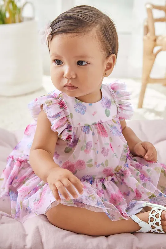 Mayoral Newborn sukienka niemowlęca Dziewczęcy