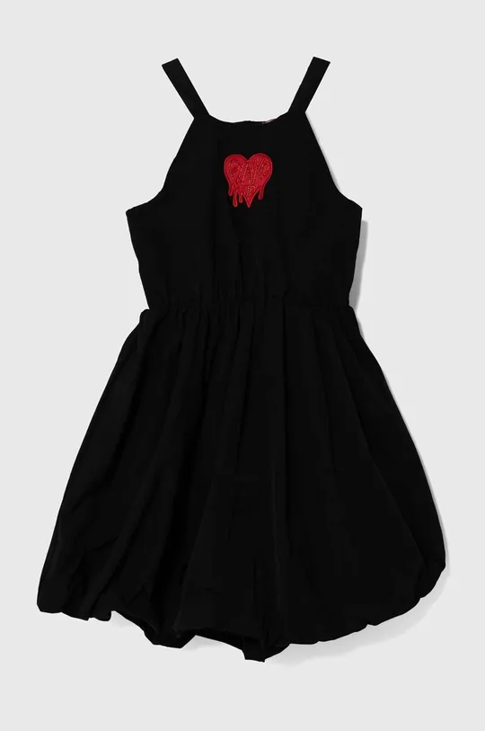 crna Dječja haljina Pinko Up Za djevojčice