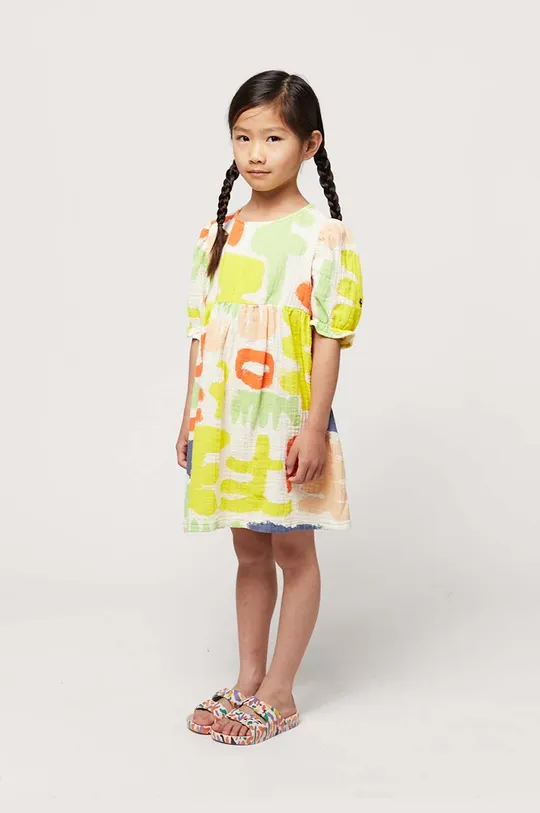 Хлопковое детское платье Bobo Choses Для девочек