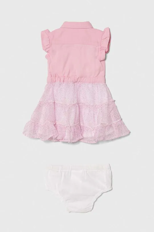 Obleka za dojenčka Guess roza