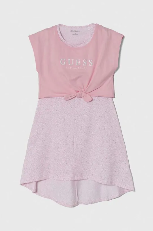 rosa Guess vestito bambina Ragazze