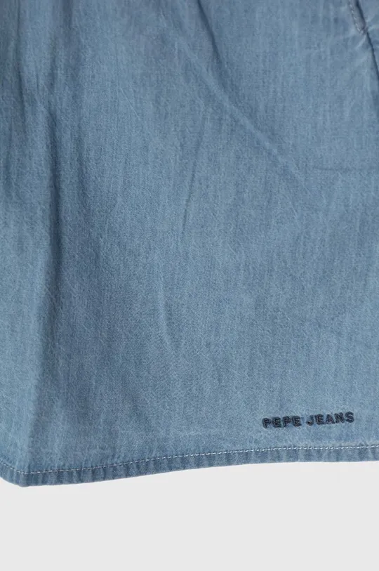 Otroška jeans obleka Pepe Jeans QUINCY 100 % Bombaž