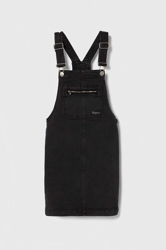 μαύρο Παιδικό φόρεμα τζιν Pepe Jeans PINAFORE JR Για κορίτσια