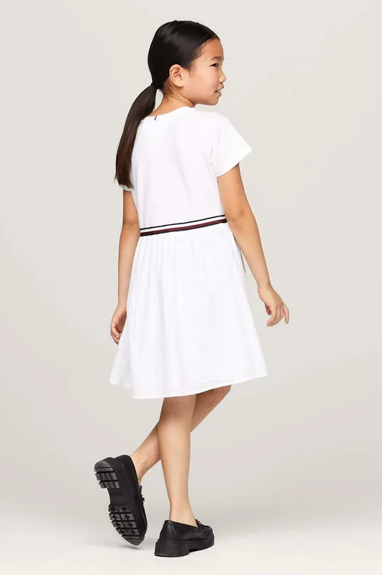 Хлопковое детское платье Tommy Hilfiger Для девочек