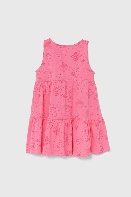 różowy zippy sukienka bawełniana dziecięca 2-pack