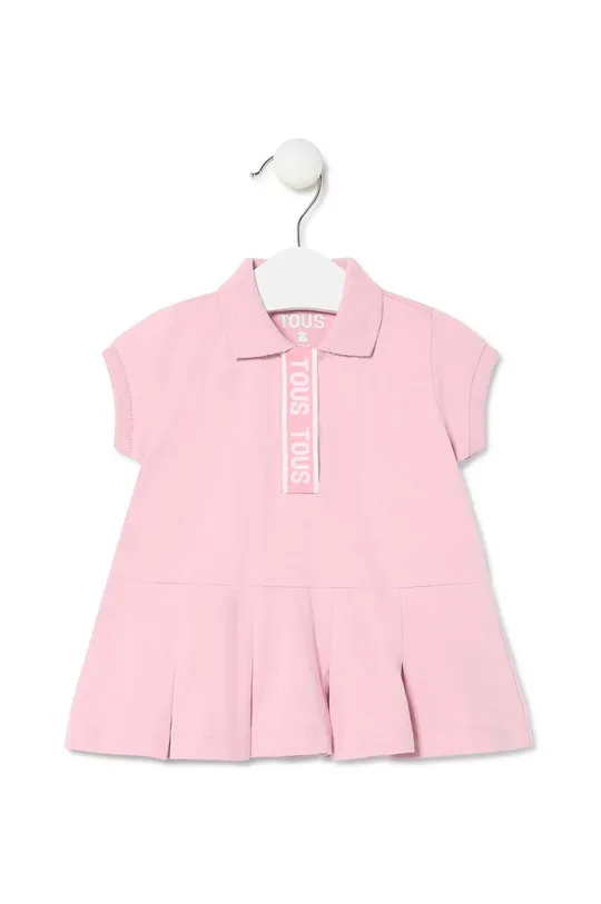 рожевий Дитяча бавовняна сукня Tous Для дівчаток