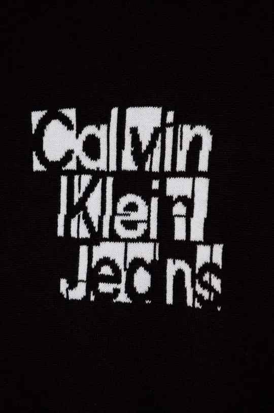 Calvin Klein Jeans gyerek pamut pulóver 100% pamut