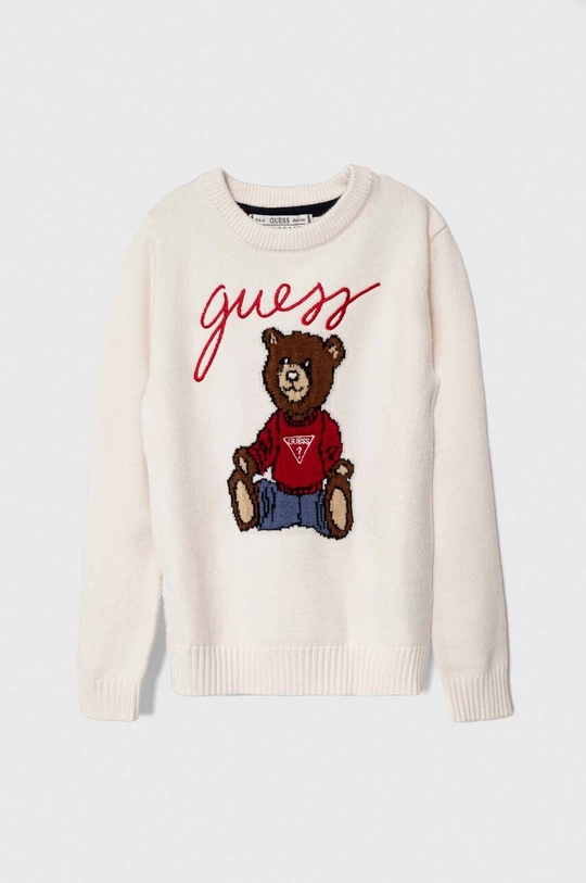 μπεζ Παιδικό πουλόβερ Guess Για αγόρια