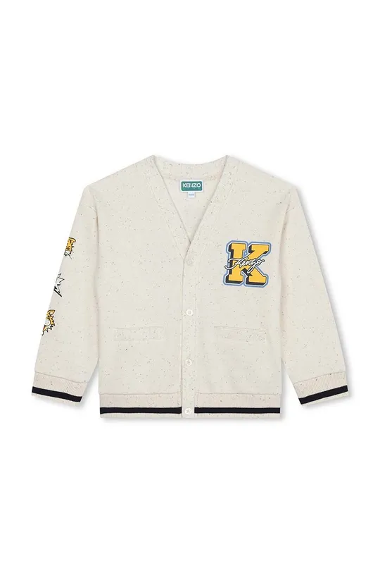 Kenzo Kids cardigan per bambini beige