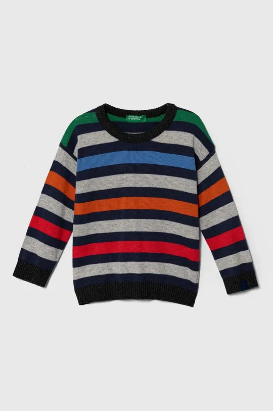 барвистий Дитячий светр United Colors of Benetton Для хлопчиків