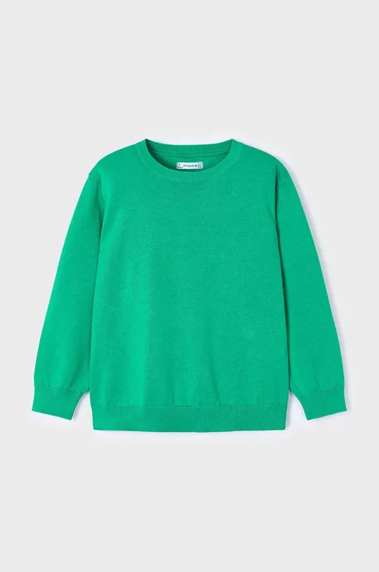 zielony Mayoral sweter bawełniany dziecięcy Chłopięcy