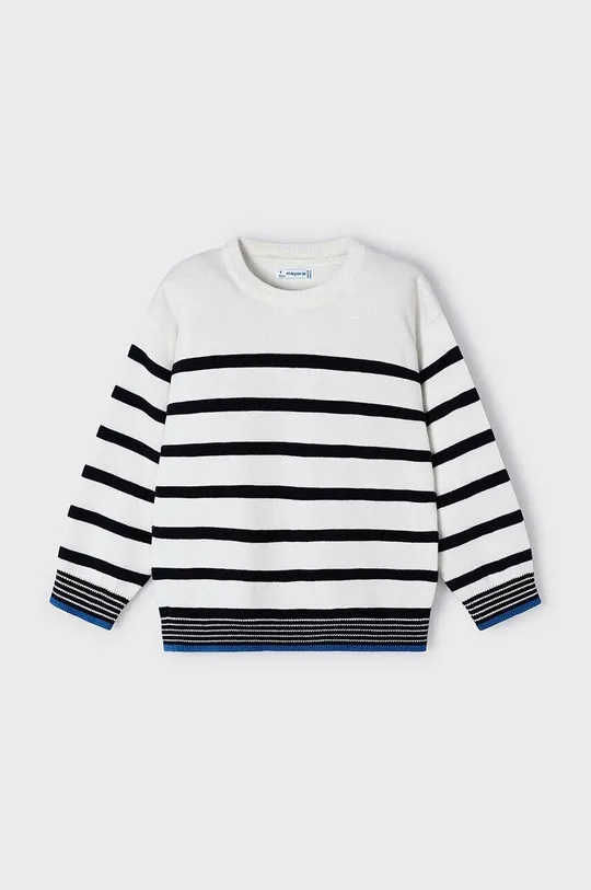 Otroški bombažen pulover Mayoral mornarsko modra