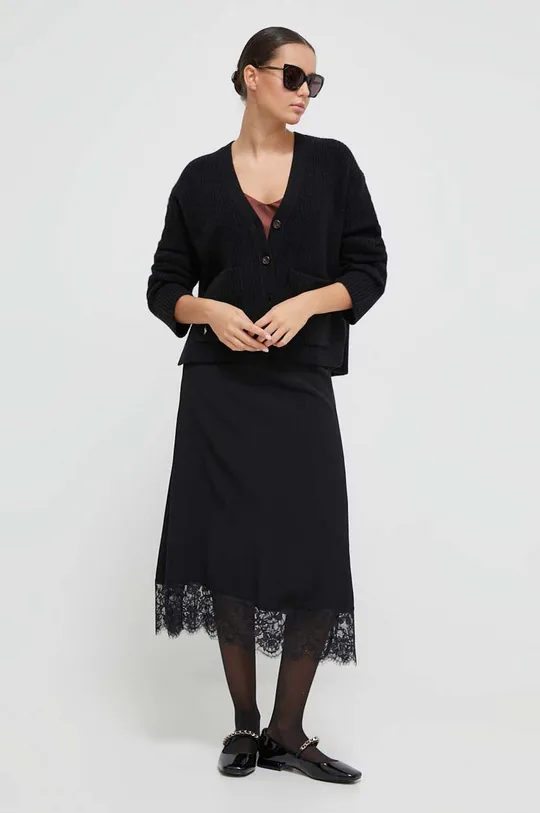 Polo Ralph Lauren cardigan in lana nero