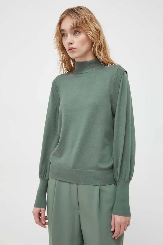 zöld Bruuns Bazaar pulóver Női