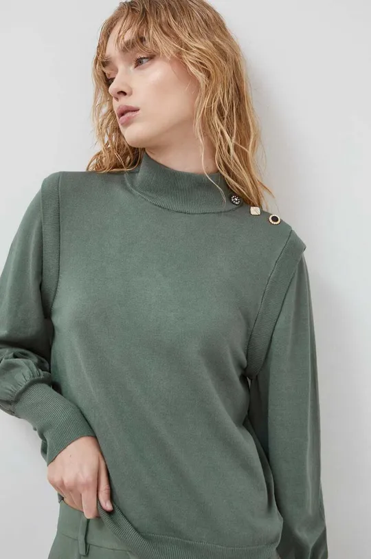 zöld Bruuns Bazaar pulóver