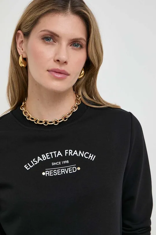 μαύρο Μπλούζα Elisabetta Franchi