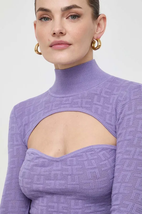 vijolična Pulover Elisabetta Franchi Ženski