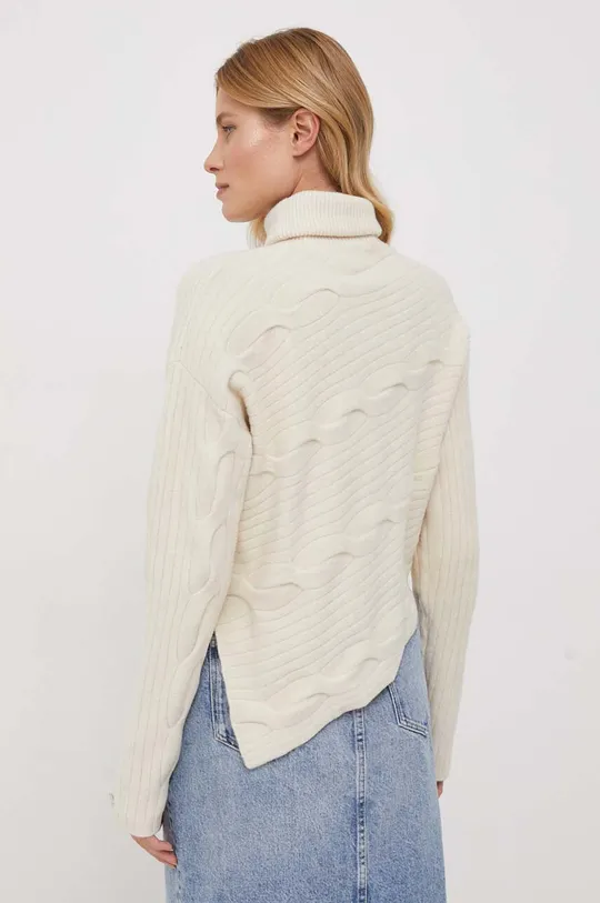 Calvin Klein sweter z domieszką wełny 47 % Akryl, 40 % Poliamid, 10 % Wełna, 3 % Elastan 