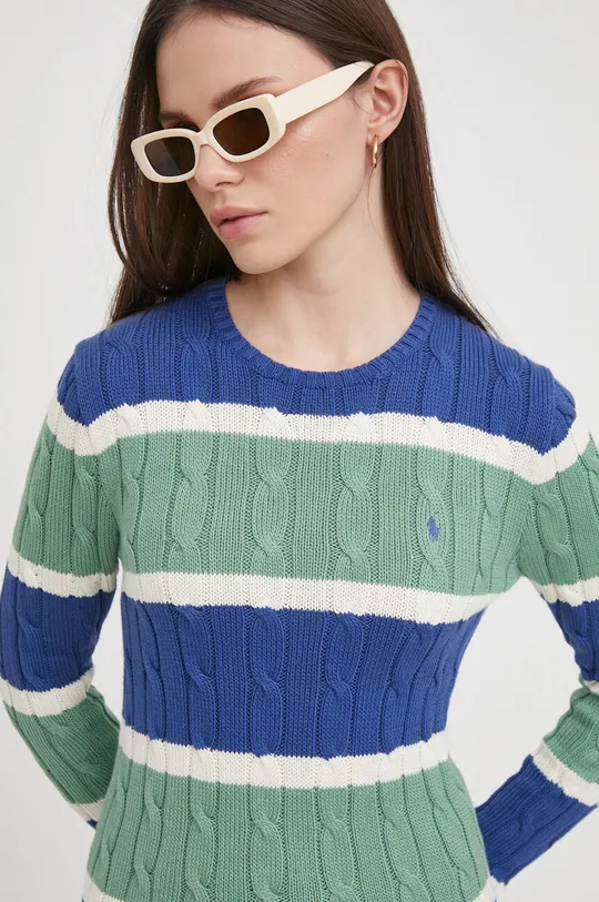 мультиколор Хлопковый свитер Polo Ralph Lauren