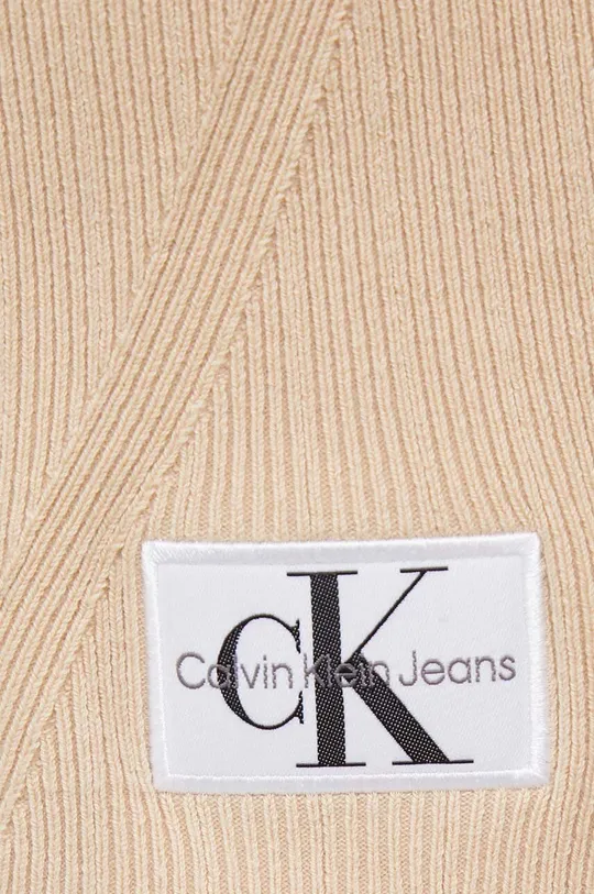 μπεζ Πλεκτή ζακέτα Calvin Klein Jeans