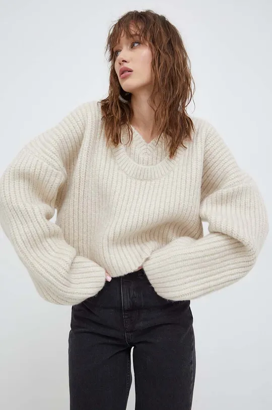 Rotate sweter z domieszką wełny 52 % Akryl, 43 % Poliester, 5 % Wełna