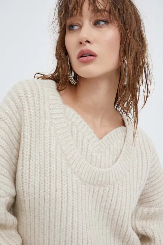 Rotate maglione in misto lana Donna