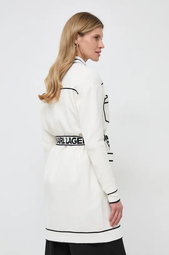 Karl Lagerfeld kardigan con aggiunta di lana 85% Cotone, 15% Lana