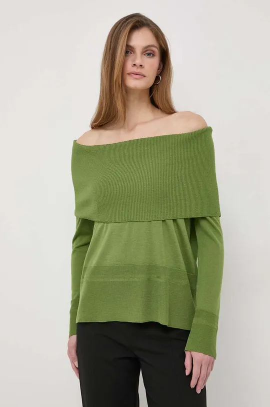 Max Mara Leisure maglione in lana verde