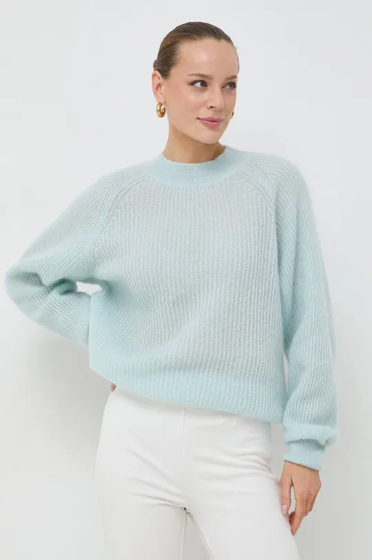 niebieski Ivy Oak sweter wełniany