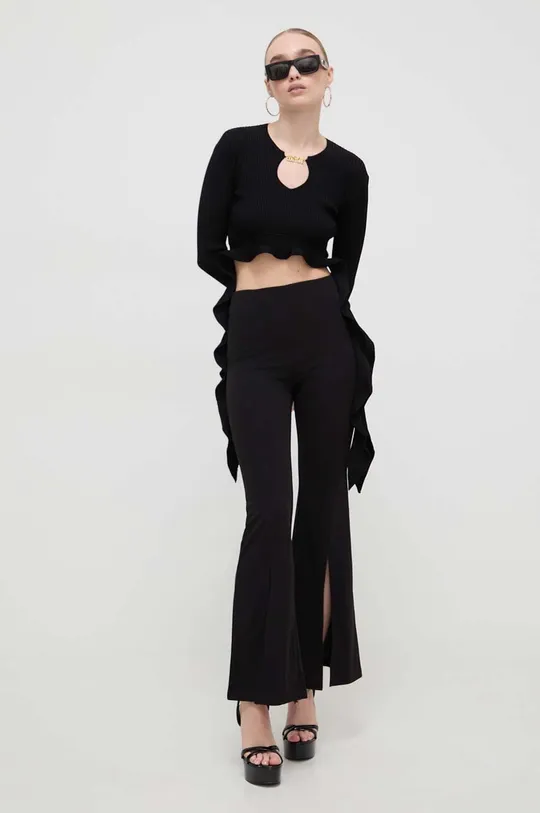 Πουλόβερ Versace Jeans Couture μαύρο